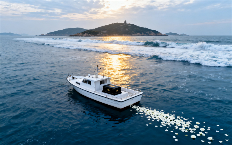天津塘沽港海葬服务纪实｜完成兄弟最后的海上追思-2