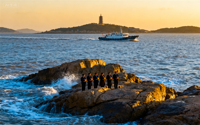 天津集体海葬故事｜子女共同外公海上追思